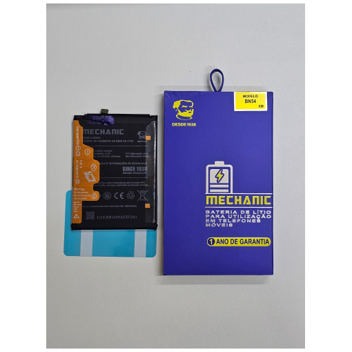 Bateria BN54 Mechanic Redmi Note 9/Mi Note 9